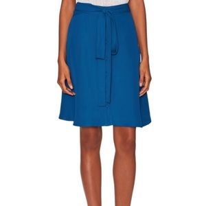 NWOT Alex+Alex Tie Bow Button A-line Skirt